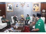 Membangun Sinergi Strategis: Pangdam IV/Diponegoro Sambut Audiensi GP Ansor Jawa Tengah