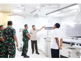 Menhan Sjafrie Sjamsoeddin Tinjau Pembangunan RSPPN Soedirman, Dorong Transformasi Layanan Kesehatan Nasional