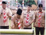Menimipas, Agus Andrianto, Resmi membuka Perkemahan Pramuka Dharma Bhakti Pemasyarakatan