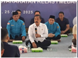 Menteri Imipas Kunjungi Lapas Kelas I Medan, Makan Lesehan Bersama Warga Binaan,