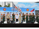 Menteri Pertahanan Pimpin Doa Bersama Serta Kirab Kebangsaan di Monas
