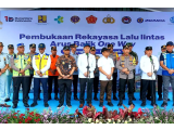 One Way Arus Balik Resmi Dimulai, Pangdam Diponegoro Hadiri Flag Off di Tol Kalikangkung