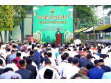 Pangdam I/Bukit Barisan Gelar Salat Idul Adha dan Tebar Hewan Kurban untuk Warga Medan