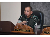 Pangdam IV/Diponegoro Ikuti Vicon Bahas Kolaborasi TNI dan PT Agninas Nusantara untuk Program Koperasi Merah Putih