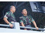 Panglima Koops Udara I Tinjau Gladi Bersih Latihan Matra Udara Jalak Sakti & Hardha Marutha I.