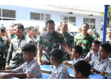 Panglima TNI Resmikan SPPG 01 di Boyolali, TNI Tegaskan Komitmen Dukung Gizi Anak Bangsa