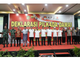 Paslon Wali Kota Medan deklarasi Pilkada Damai