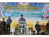 Pawai Natal 2025 di Dairi Resmi Dibuka Wakil Bupati, Masyarakat Antusias