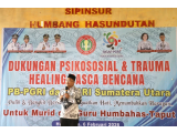 Pemkab Humbahas Apresiasi Trauma Healing PGRI Sumut untuk Pemulihan Psikologis Pascabencana