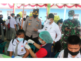 Pemkab, Kodim dan Polres Simalungun Gelar Vaksinasi Massal, Target 70%