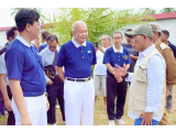 Pemkab Tapteng Gandeng Yayasan Buddha Tzu Chi Tinjau Lokasi Hunian Tetap Korban Banjir dan Longsor di Pinangsori