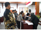 ﻿Pemkab Taput dan DPRD Sepakati Perubahan APBD 2025, Komitmen Pembangunan Semakin Kuat