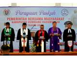 Perayaan Paskah di Humbang Hasundutan berlangsung khidmat dan meriah, mengusung pesan pembaruan iman serta komitmen membangun masyarakat adil, makmur, dan berkeadaban.