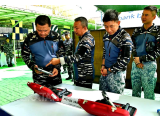 Pererat Kerja Sama Maritim, Wakasal TNI AL dan Chief of Navy Singapura Gelar Fun Shooting di Seskoal
