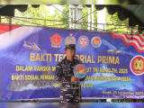 Peringati HUT ke-80 TNI, Arsenal Dissenlekal Gelar Bakti Sosial dan Bersih-Bersih Pantai di Bangkalan