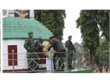 Peringati HUT ke-80 TNI, Dandim 0207/Simalungun Hadiri Ziarah Nasional di TMP Nagur Pematangsiantar