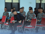 Perkuat Moral dan Integritas, Personel Brimob Polda Sumut Ikuti Pembinaan Rohani dan Mental