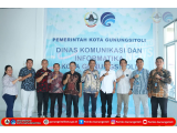 Perkuat Sinergi Informasi Publik, Dinas Kominfo Gunungsitoli Terima Audiensi RRI