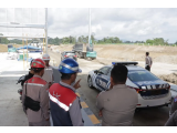 Persiapan Mudik, Polres Pematangsiantar Cek Ruas Tol Simpang Panei