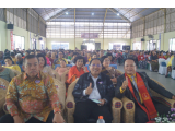 Pesta Bona Taon PPTSB Siantar, Diapresiasi Ketua Umum dan Walikota