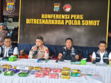 Polda Sumut Ungkap 114 Kasus Narkoba, 149 Tersangka Diamankan dalam Dua Bulan Terakhir