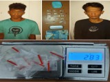 Puluhan Paket Sabu Gagal Beredar di Bandar, 2 Tersangka di Tangkap