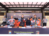Polisi Tangkap Empat Perempuan Komplotan Pencurian Lintas Provinsi di Kota Kediri