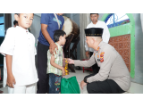 Polres Cirebon Kota Salurkan Bantuan Ramadan, Kapolri Pantau Langsung via Zoom