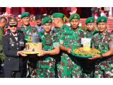 Polres Pematangsiantar Peringati Hari Bhayangkara ke-79 dengan Upacara, Bakti Kesehatan, dan Syukuran.