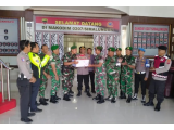 Polres Simalungun Berikan Kejutan Spesial untuk Kodim 0207/Simalungun di HUT TNI ke-80
