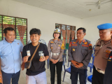 Polres Simalungun Gelar Pengecekan Urin dan Sosialisasi Lalu Lintas di Operasi Keselamatan Toba 2026