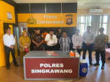 Polres Singkawang Gelar Pemusnahan Barang Bukti Sabu Seberat 37,41 Gram