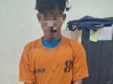 Polres Tanah Karo Bekuk Pemuda Pengedar Sabu di Desa Kuala Baru