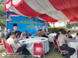 Polres Tanah Karo Ikuti Groundbreaking SPPG Polri dan Peresmian Gudang Pangan oleh Presiden Prabowo