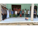 Polsek Pinangsori Lakukan Jumat "Curhat" di Mesjid