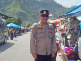 Polsek Purba Polres Simalungun Awasi Harga Sembako dan Edukasi Pencegahan Karhutla di Haranggaol