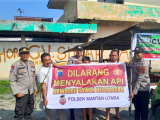 Polsek Siantar Utara Polres Pematangsiantar Gencarkan Sosialisasi Pencegahan Karhutla