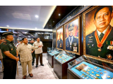 Prabowo Resmikan Renovasi Museum dan Perpustakaan Seskoad, Tegaskan Lahirnya Pemimpin Bangsa
