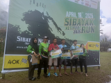 Pratu Ongki Sabet Juara 1 Lomba Lari 40K Sibayak Altitude Run 2025