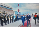 Presiden Prabowo Subianto Tiba di St. Petersburg, Rusia dengan Sambutan Kenegaraan