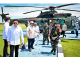 Prabowo Subianto, Mengikuti Acara Panen Raya Padi serentak di 14 Provinsi dan 157 Kab/Kota