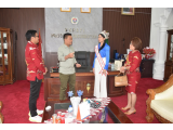 Putri Remaja Sumut 2025, Sharon JZ Simbolon, Temui Bupati Humbahas Jelang Ajang Nasional