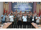 Rakor Lintas Sektoral di Humbang Hasundutan Dorong Sinergi Cegah Gangguan Kamtibmas