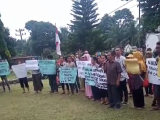 Ratusan Warga Nagori Bosar Nauli Desak Pangulu Mundur dari Jabatan