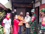 Rayakan HUT RI ke 76, PAC PP Siantar Barat Berbagi Ribuan Sembako