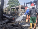 Rumah Adat Karo di Kompleks Gereja Katolik Berastagi Ludes Terbakar, Kerugian Rp650 Juta