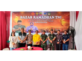 Sambut Idul Fitri 1447 H, Kodim 0207/Simalungun Gelar Bazar Ramadhan Murah, Warga Serbu Kebutuhan Pokok