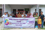 Sambut Ramadhan dan Rayakan HUT SMSI ke 6, Pengurus SMSI Siantar-Simalungun Bagi Sembako﻿