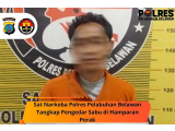 Sat Narkoba Polres Belawan Tangkap Pengedar Sabu di Hamparan Perak, Uang Diduga Hasil Transaksi Disita