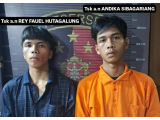 ﻿Sat Reskrim Polres Taput Tangkap Dua Pelaku Curanmor, Satu Diciduk di Jalan Raya